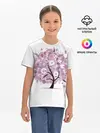 Детская базовая футболка / Цветочное Дерево