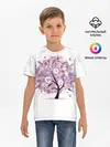 Детская базовая футболка / Цветочное Дерево