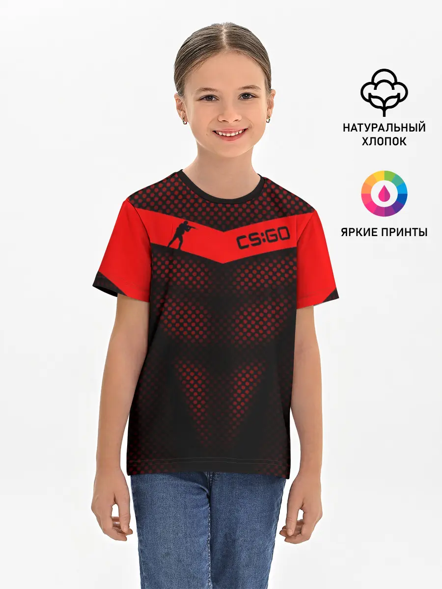 Детская базовая футболка / CS:GO