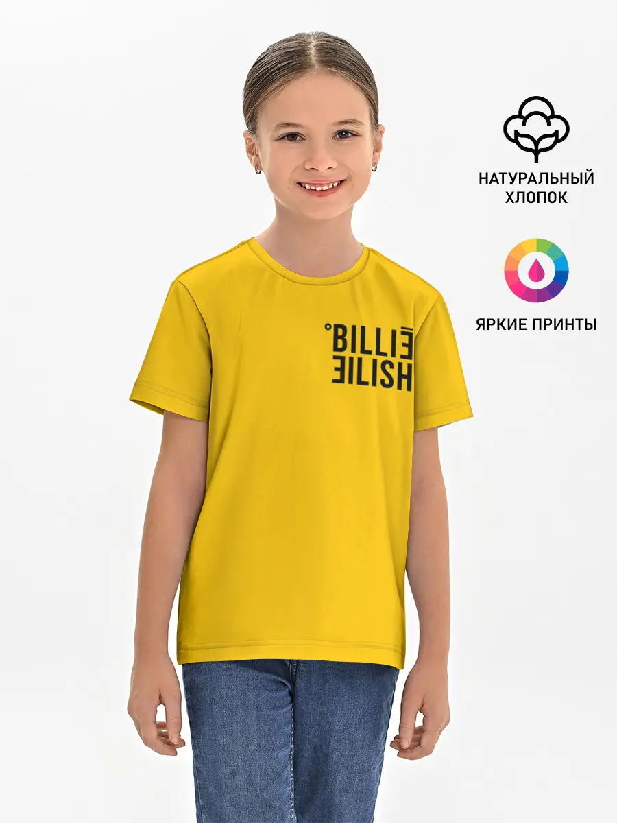 Детская базовая футболка / BILLIE EILISH