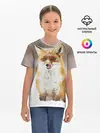 Детская базовая футболка / Лиса