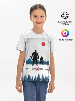 Детская базовая футболка / God whith son