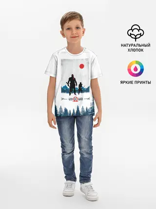 Детская базовая футболка / God whith son