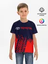 Детская базовая футболка / TOYOTA / ТОЙОТА