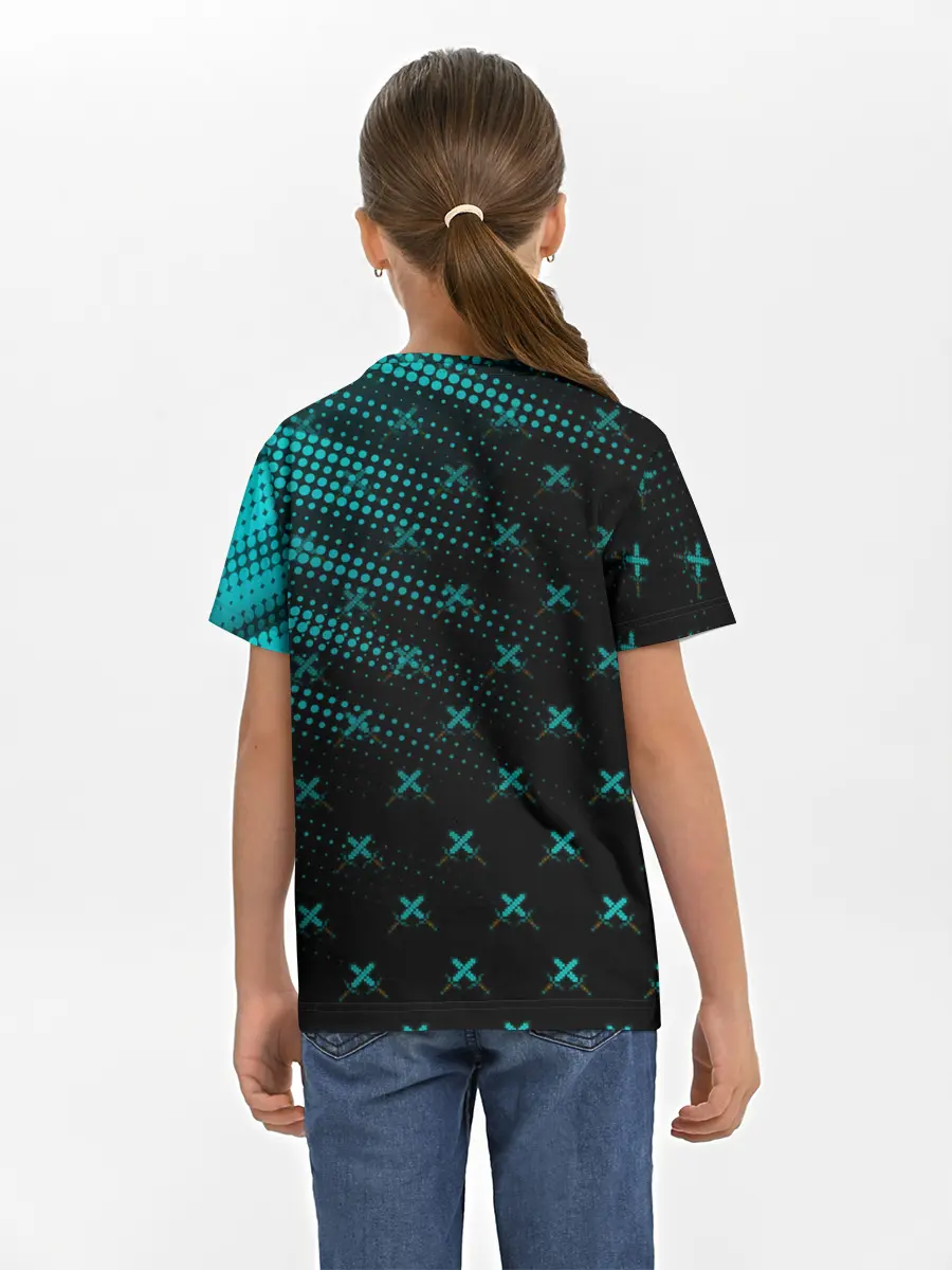 Детская базовая футболка / Minecraft