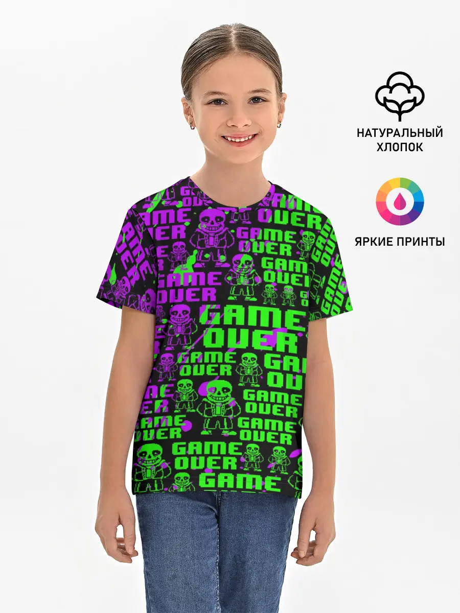 Детская базовая футболка / UNDERTALE