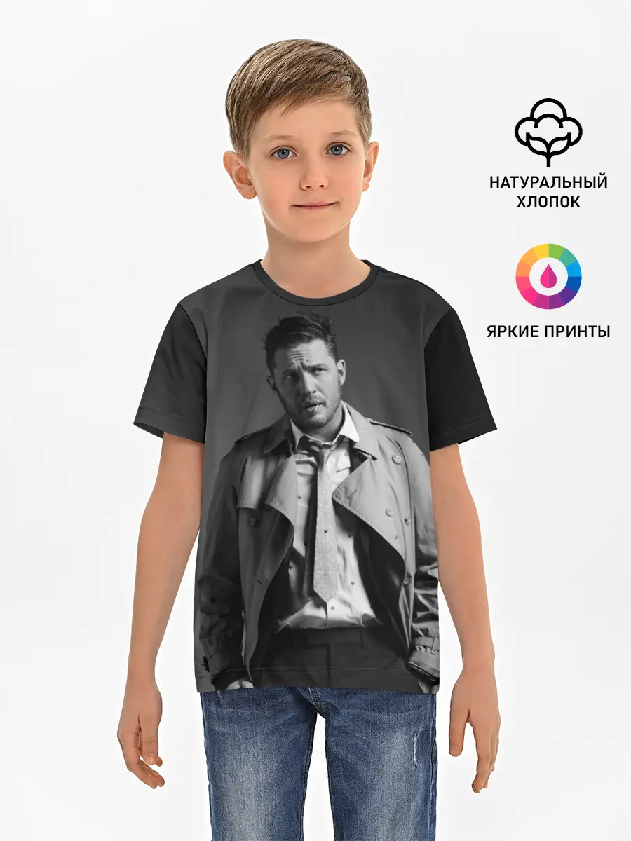 Детская базовая футболка / Том Харди