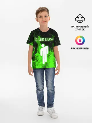 Детская базовая футболка / BILLIE EILISH