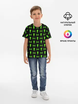 Детская базовая футболка / Billie Eilish