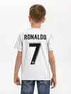 Детская базовая футболка / Криштиану Роналду Форма 18/19