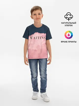 Детская базовая футболка / WAITING