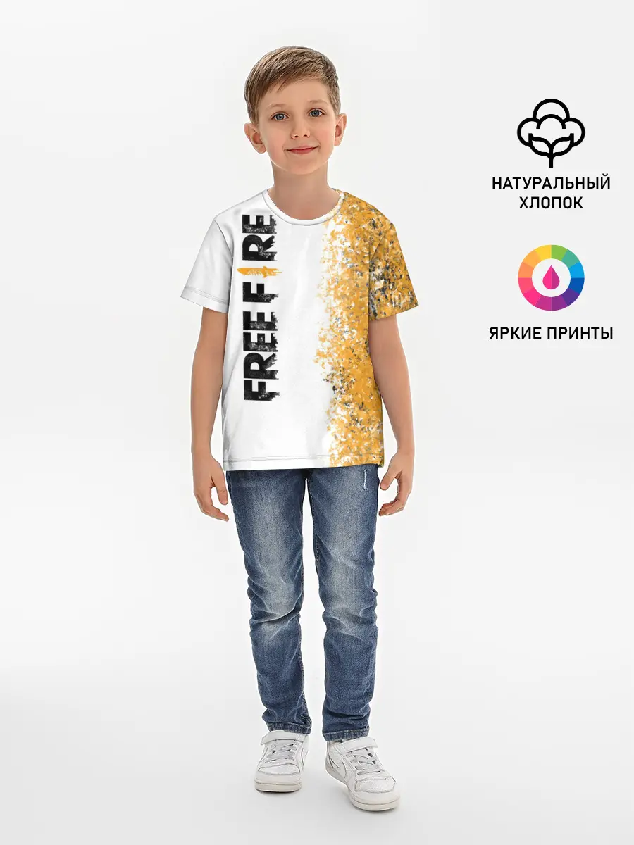 Детская базовая футболка / FREE FIRE