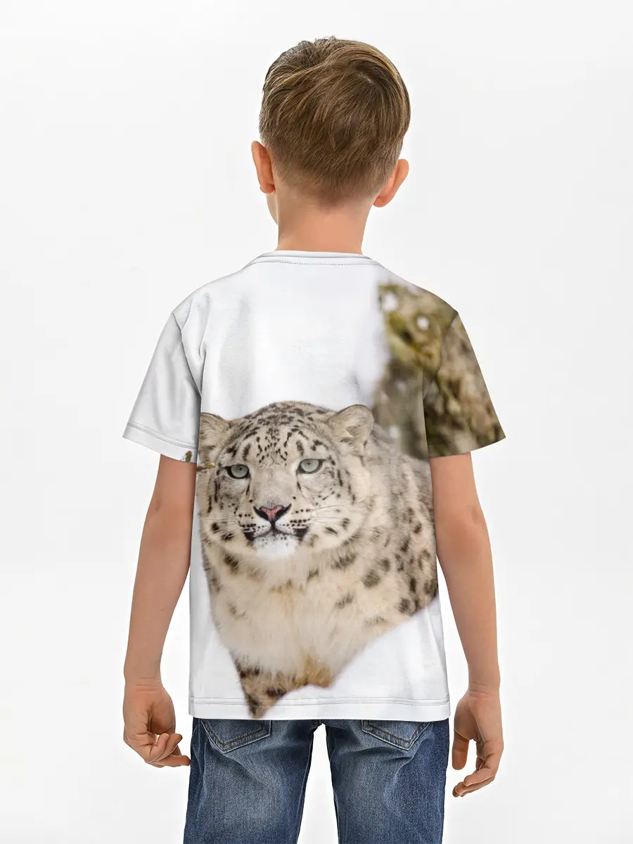 Детская базовая футболка / Ирбис