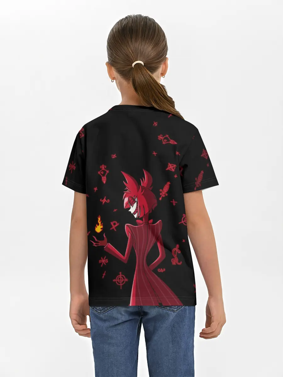 Детская базовая футболка / Аластор Отель Хазбин