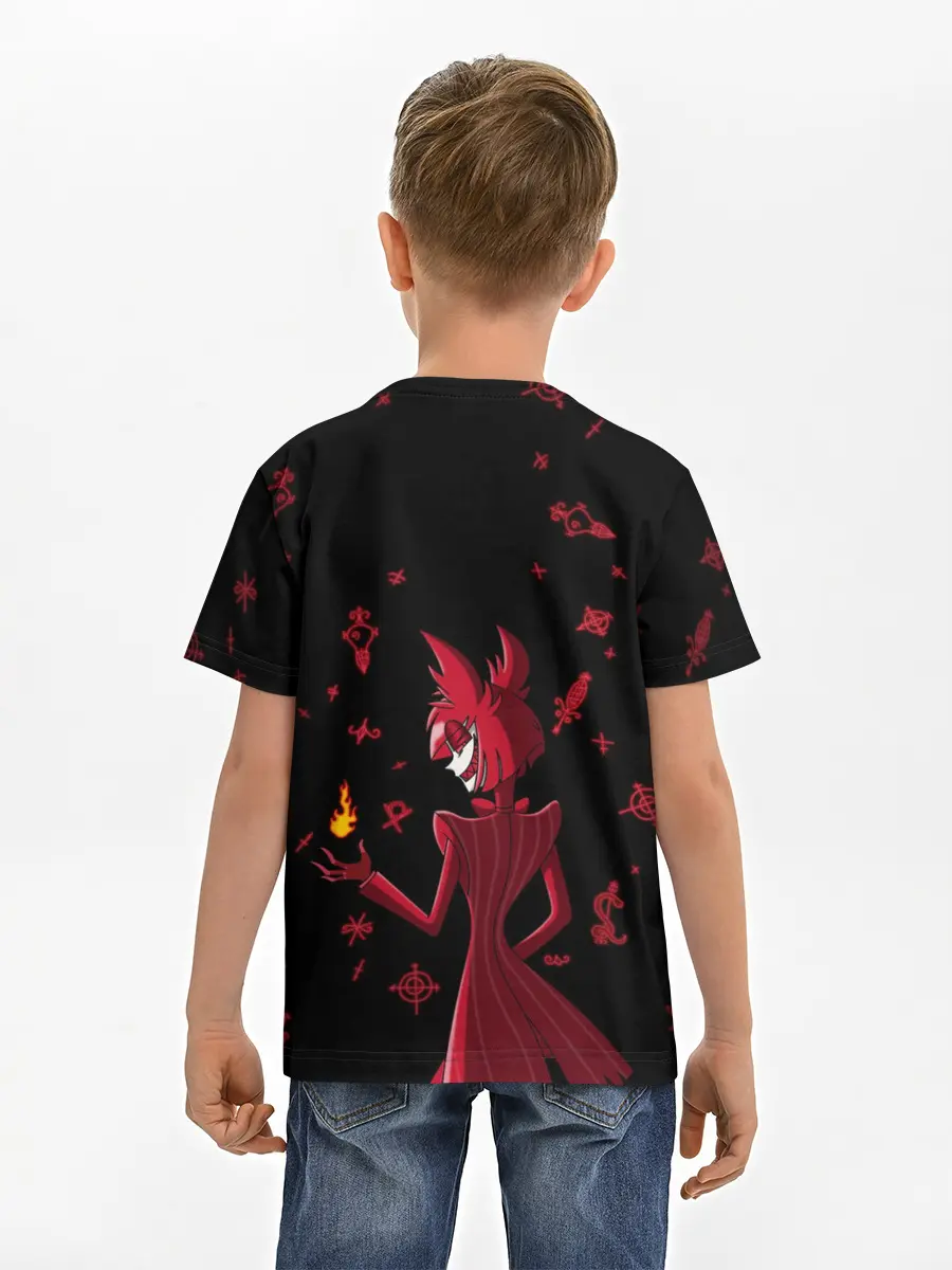 Детская базовая футболка / Аластор Отель Хазбин