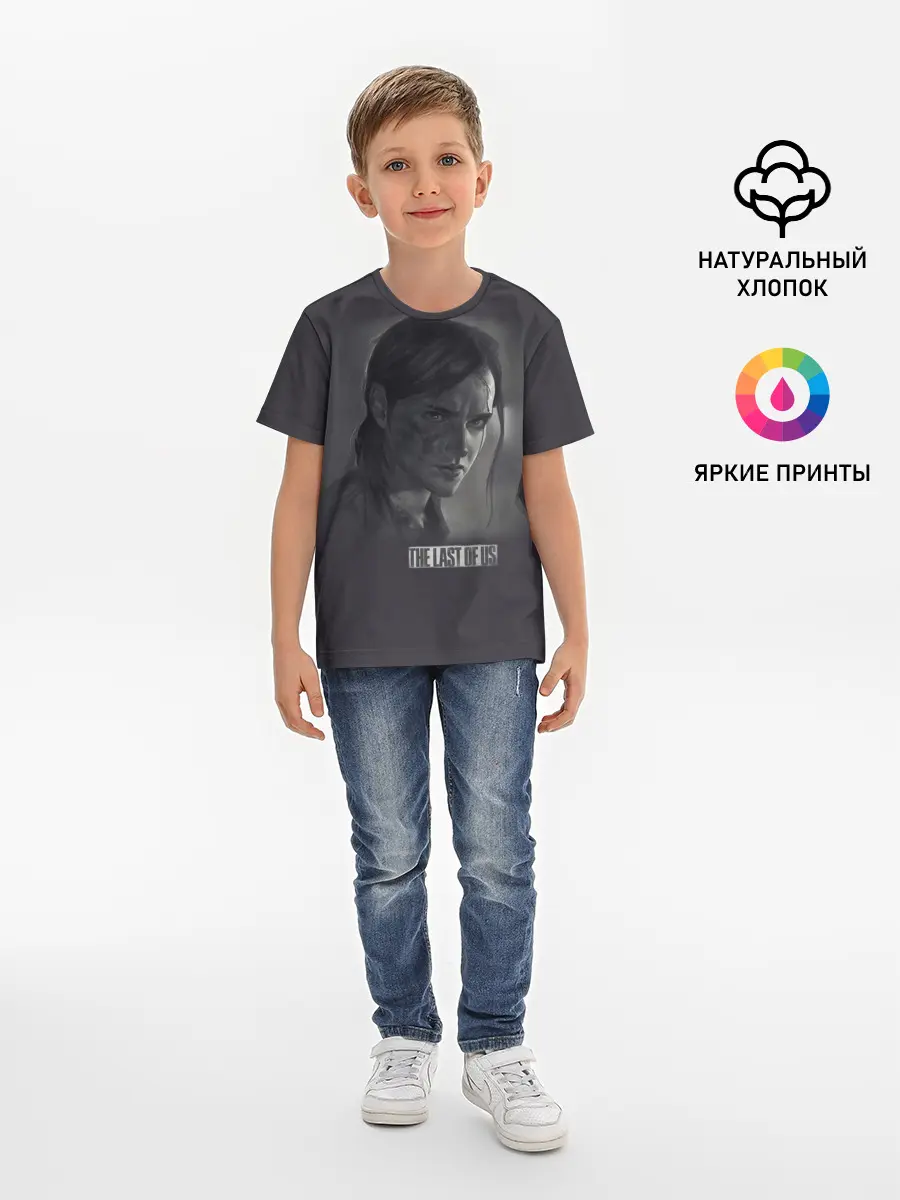 Детская базовая футболка / The Last of Us