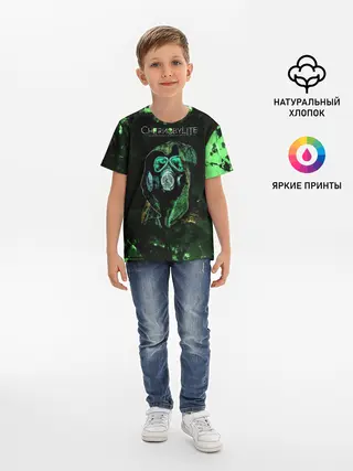 Детская базовая футболка / Чернобылит / Chernobylite