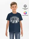 Детская базовая футболка / Битлы на переходе