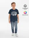 Детская базовая футболка / Битлы на переходе