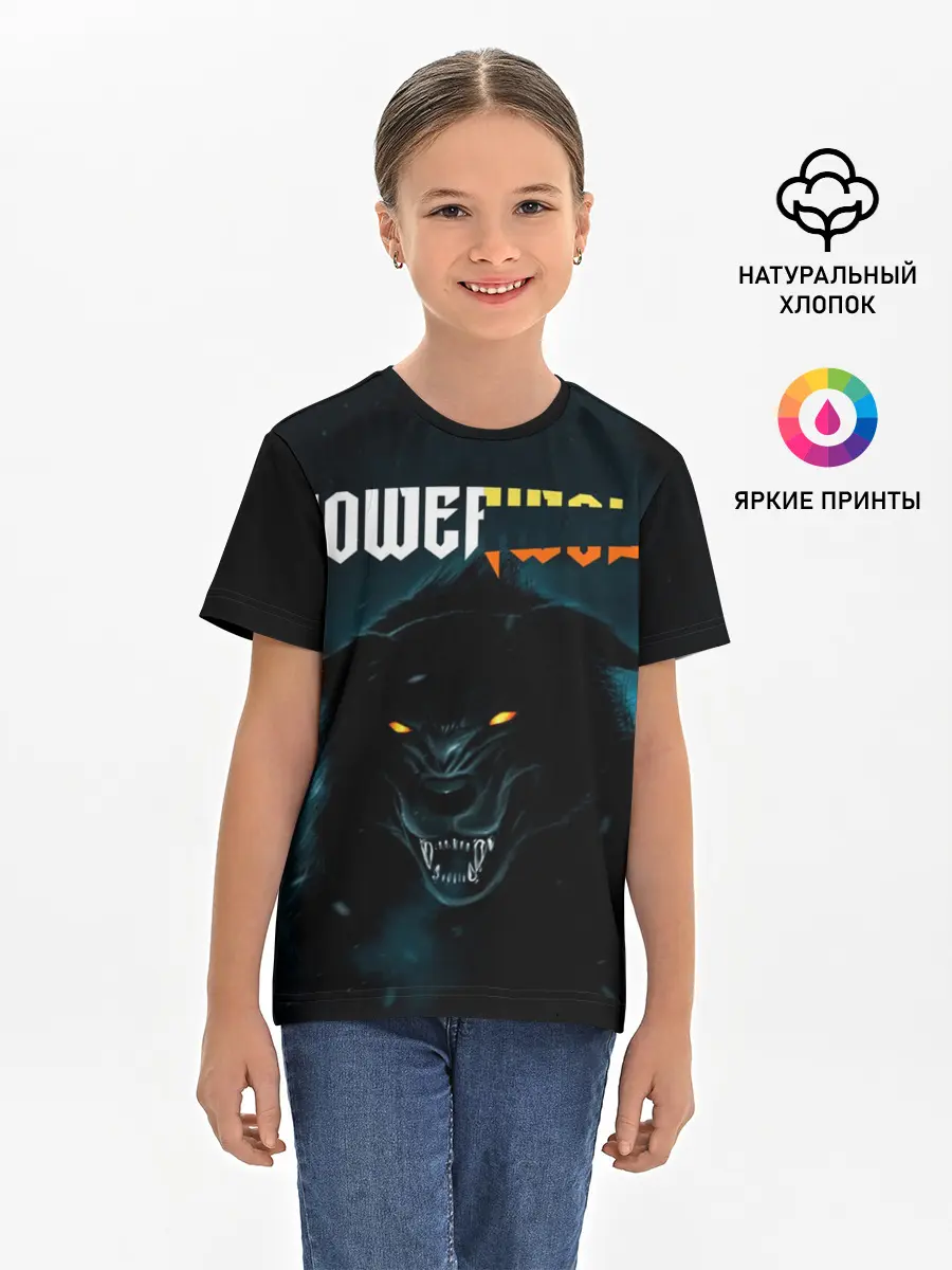 Детская базовая футболка / Powerwolf
