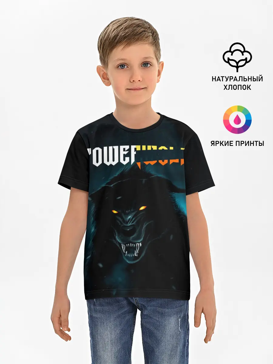 Детская базовая футболка / Powerwolf