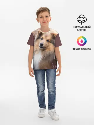 Детская базовая футболка / Шелти