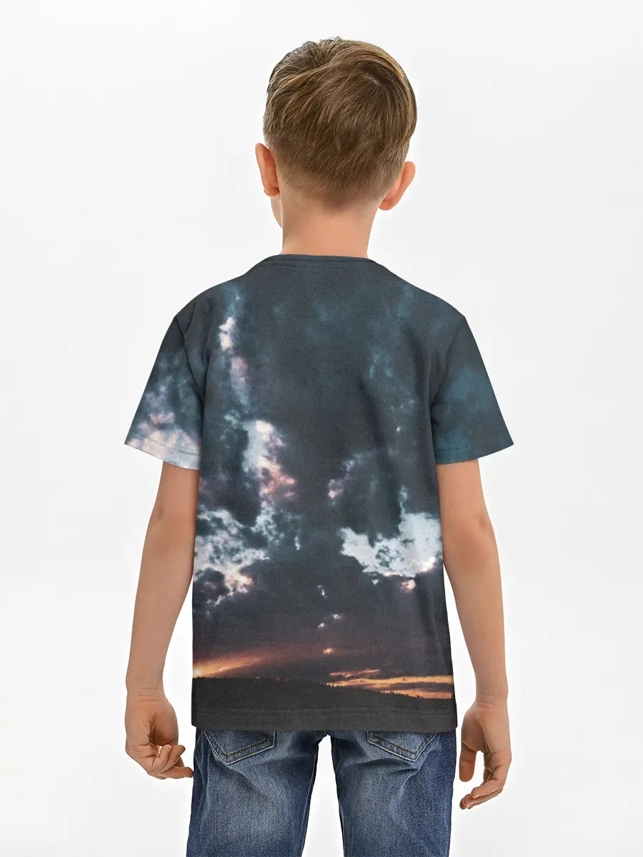 Детская базовая футболка / Закат