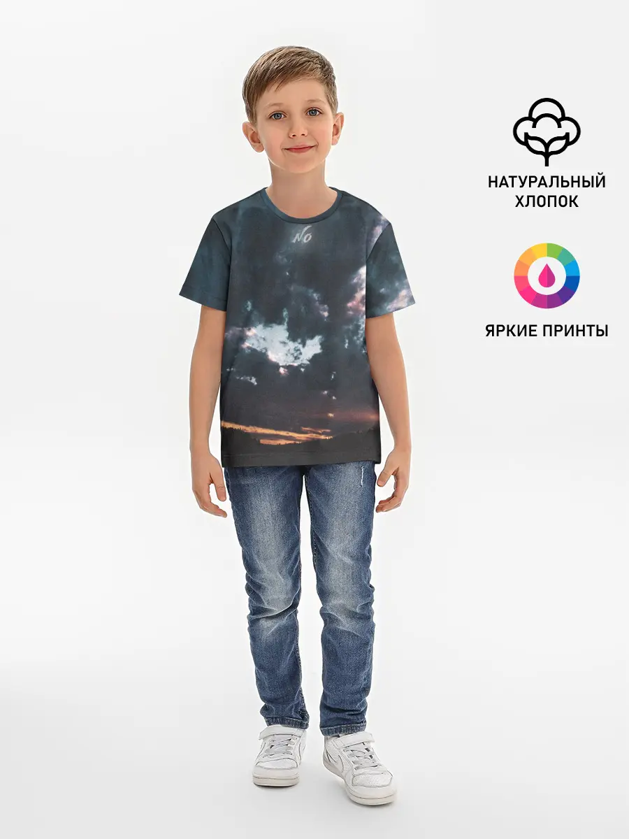 Детская базовая футболка / Закат