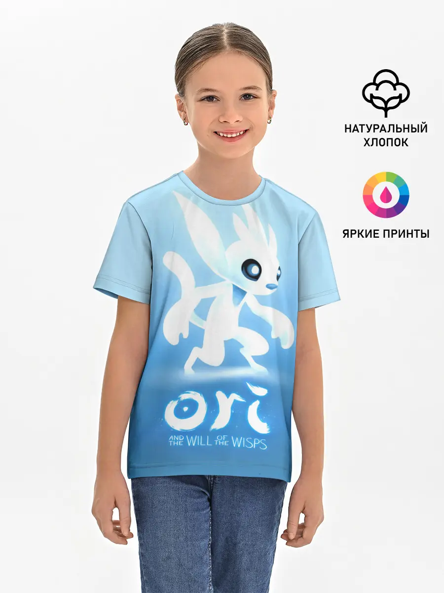 Детская базовая футболка / Ori and the Will of the Wisps