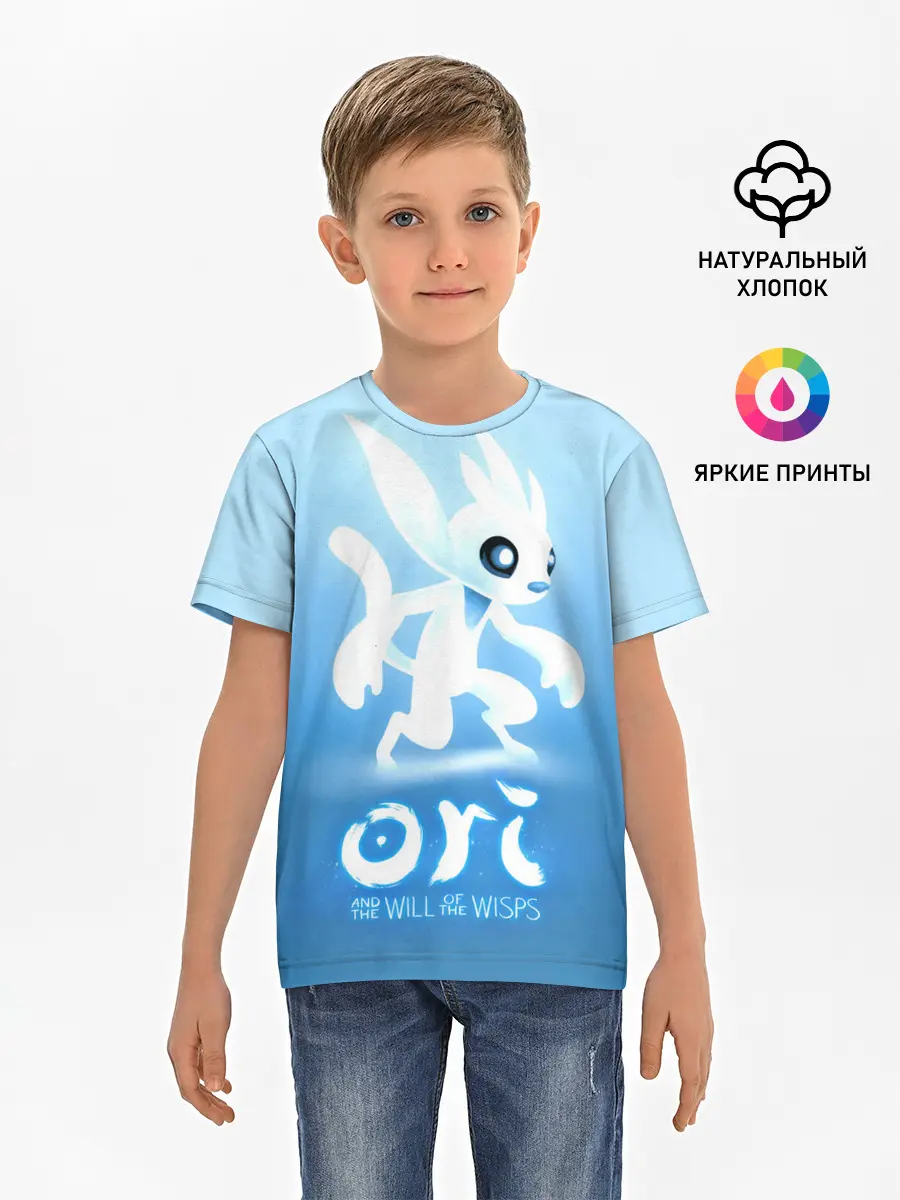 Детская базовая футболка / Ori and the Will of the Wisps