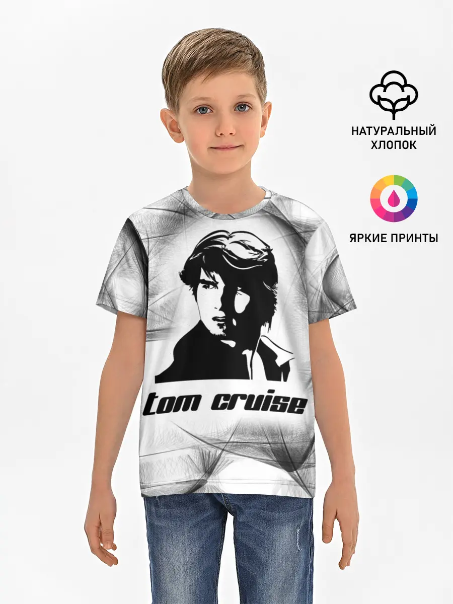 Детская базовая футболка / Tom Cruise