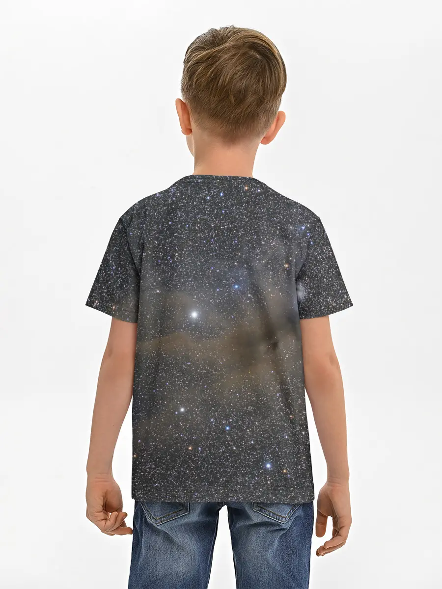 Детская базовая футболка / Звездный космос