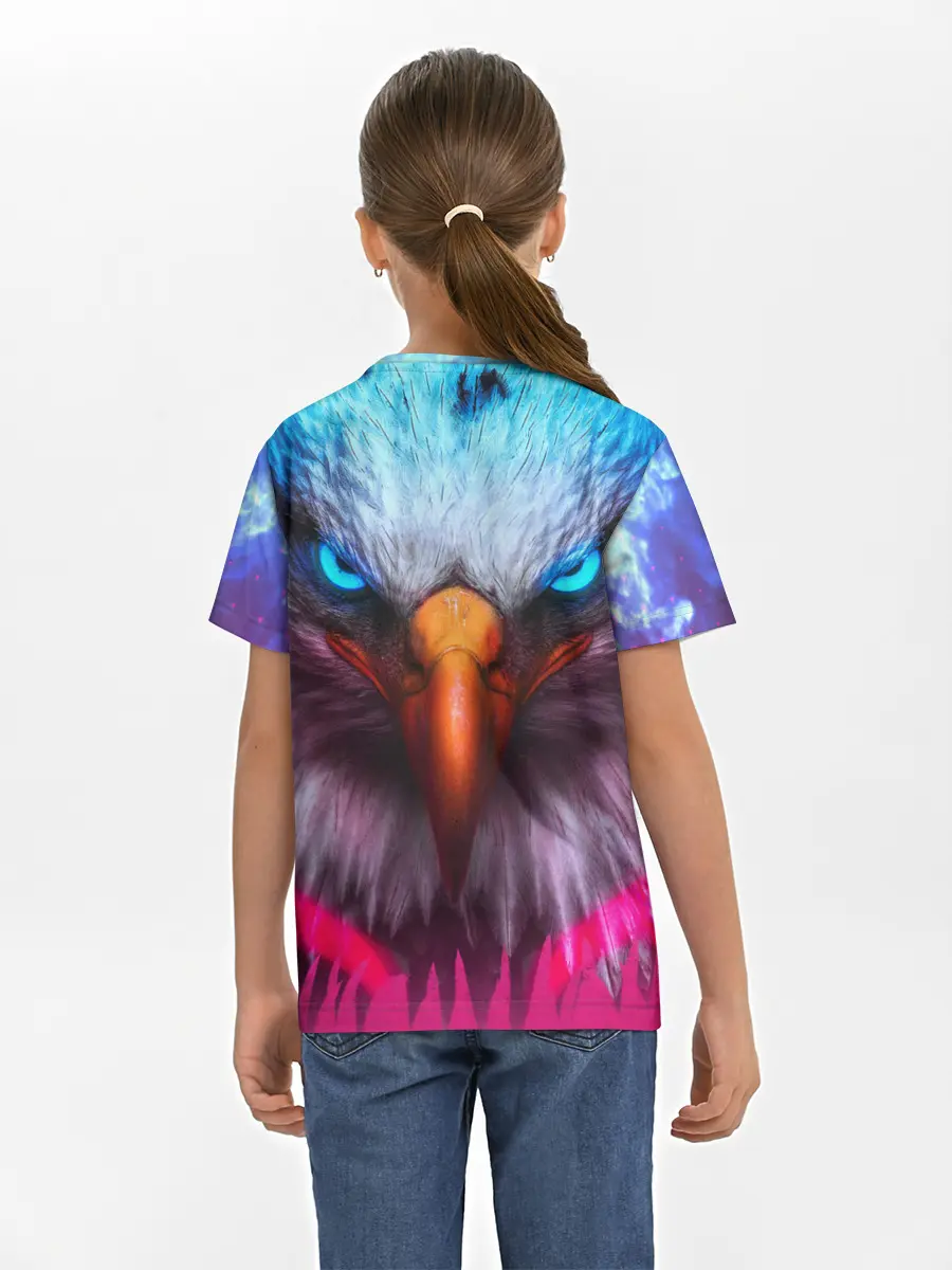 Детская базовая футболка / Взгляд орла