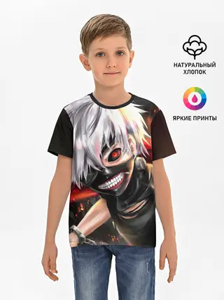 Детская базовая футболка / Tokyo Ghoul
