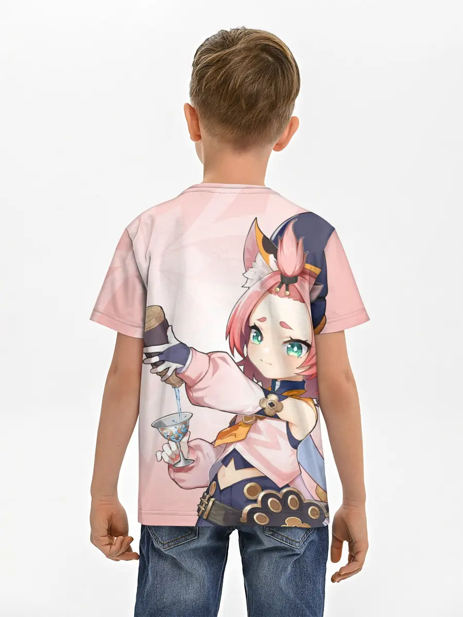 Детская базовая футболка / GENSHIN IMPACT, ДИОНА