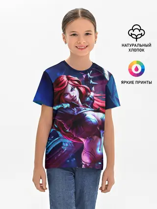 Детская базовая футболка / Катарина League of legends