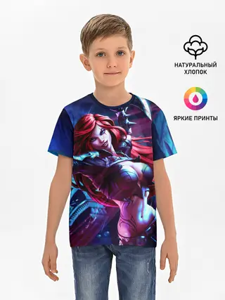 Детская базовая футболка / Катарина League of legends