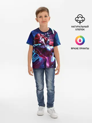 Детская базовая футболка / Катарина League of legends