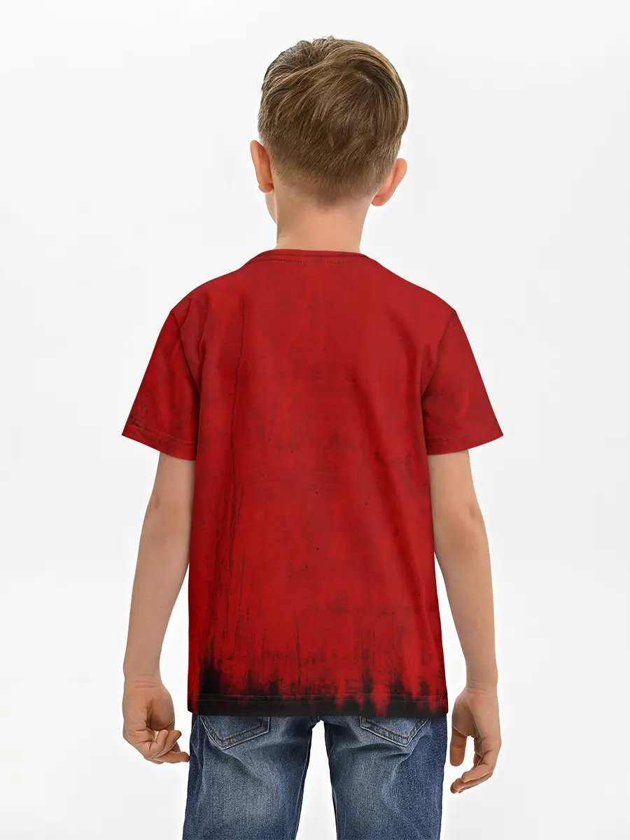 Детская базовая футболка / THREE DAYS GRACE RED