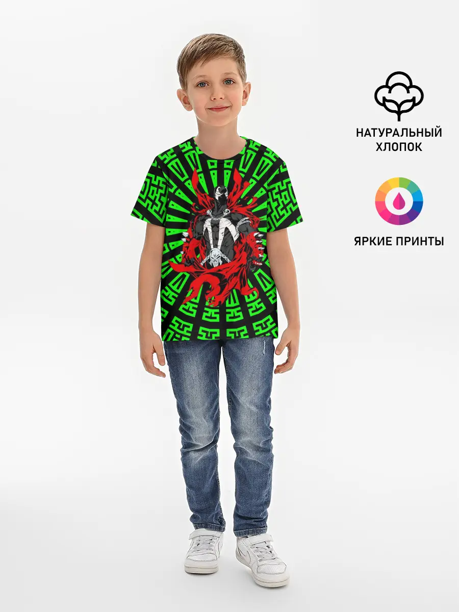 Детская базовая футболка / Спаун Эл Симмонс