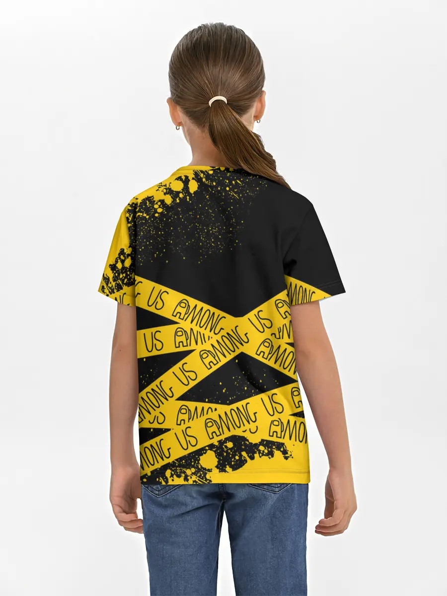 Детская базовая футболка / AMONG US / Амонг Ас