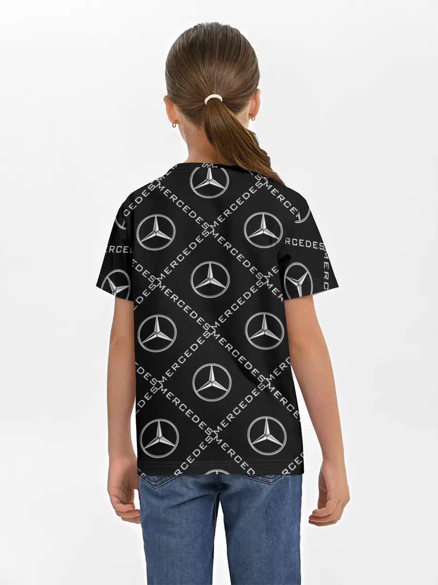 Детская базовая футболка / MERCEDES