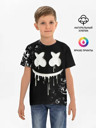 Детская базовая футболка / Marshmello