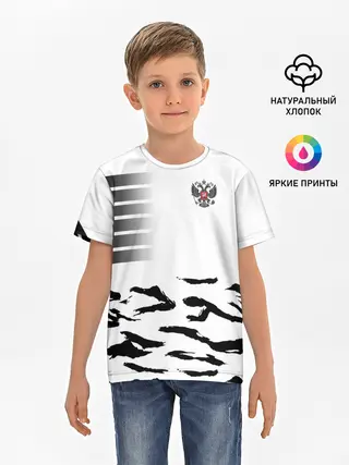 Детская базовая футболка / Россия
