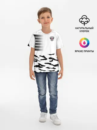 Детская базовая футболка / Россия