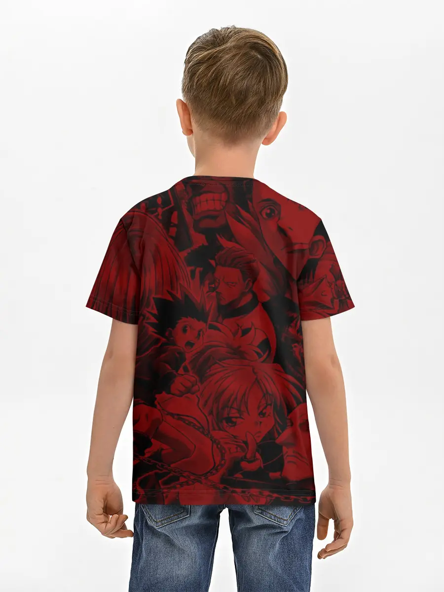 Детская базовая футболка / Hisoka Hunter x Hunter