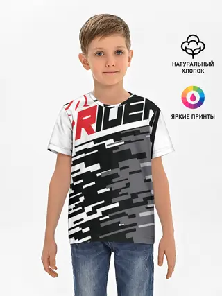 Детская базовая футболка / Форма для мотокросса FOX