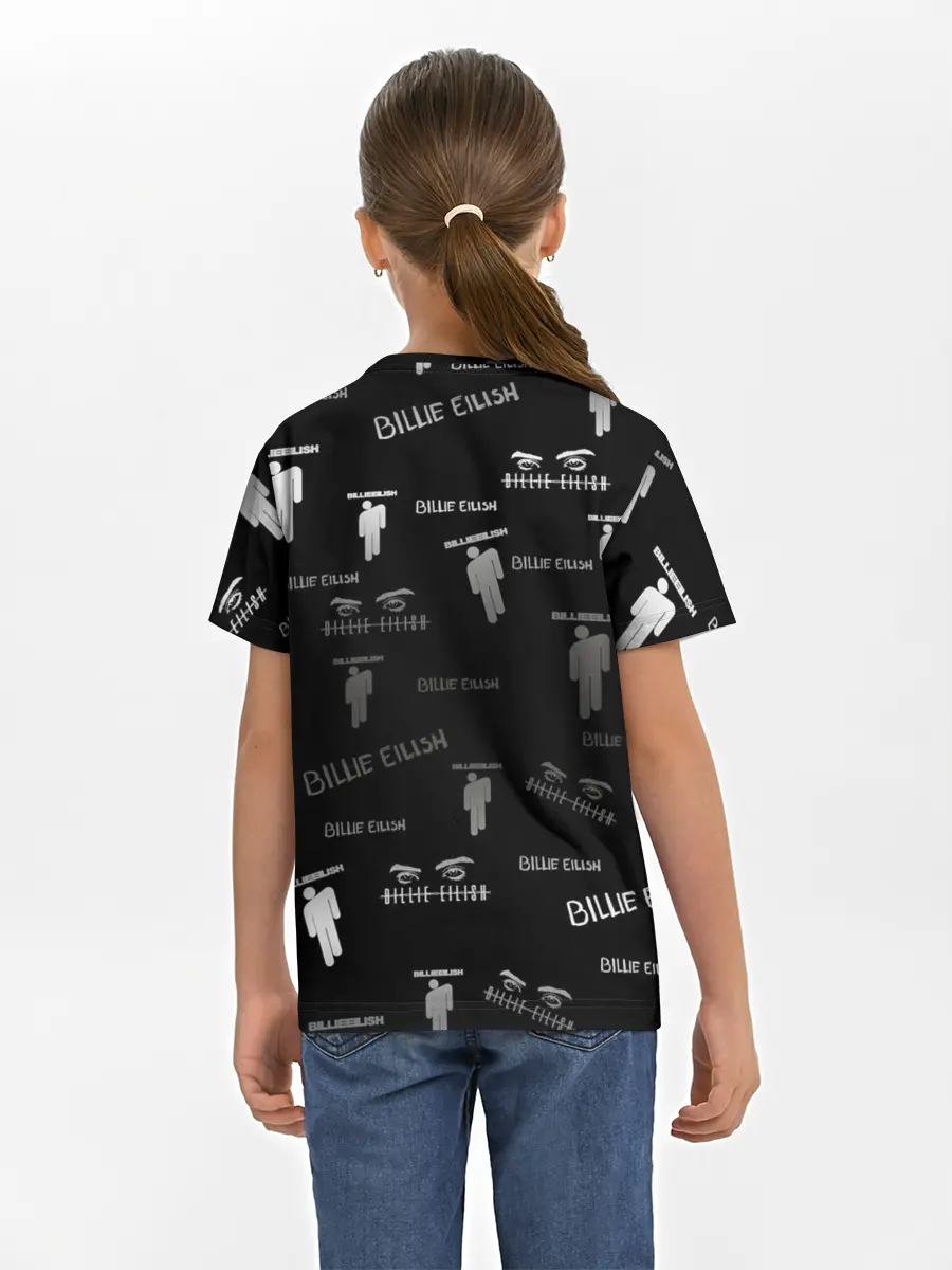 Детская базовая футболка / Billie Eilish
