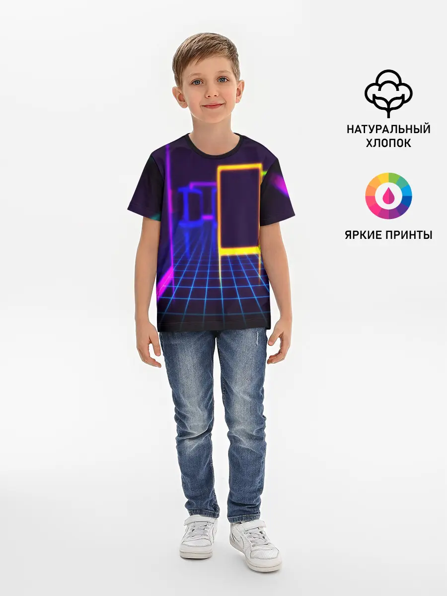 Детская базовая футболка / NEON STYLE