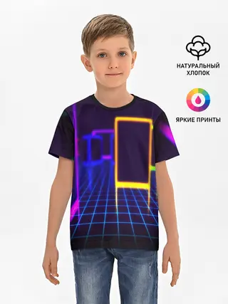 Детская базовая футболка / NEON STYLE